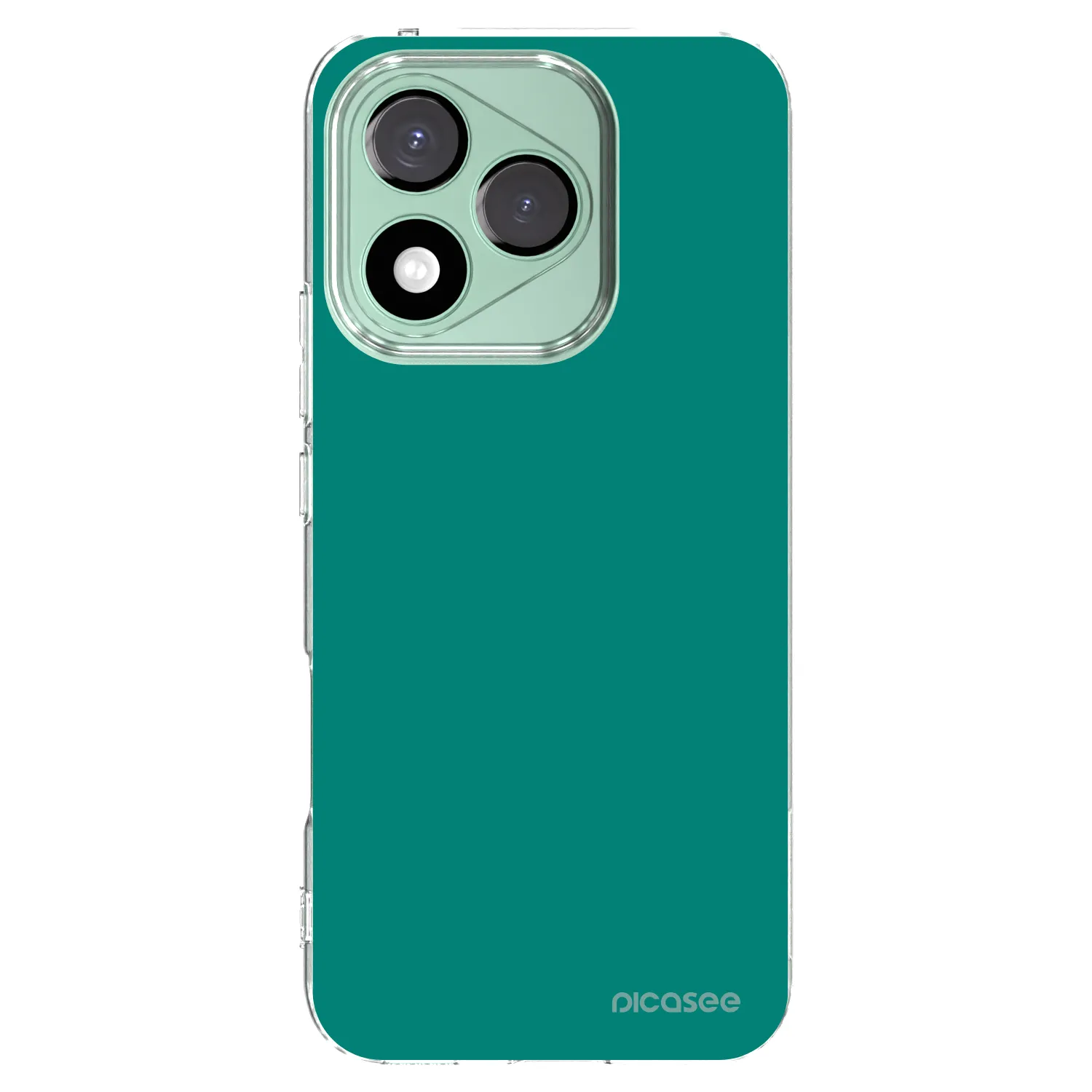 Picasee silikonový průhledný obal pro Honor 400 Lite 5G - Emerald Mist