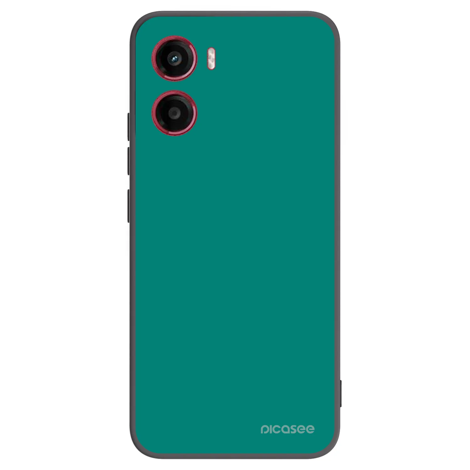 Picasee silikonový černý obal pro Motorola Moto G05 - Emerald Mist
