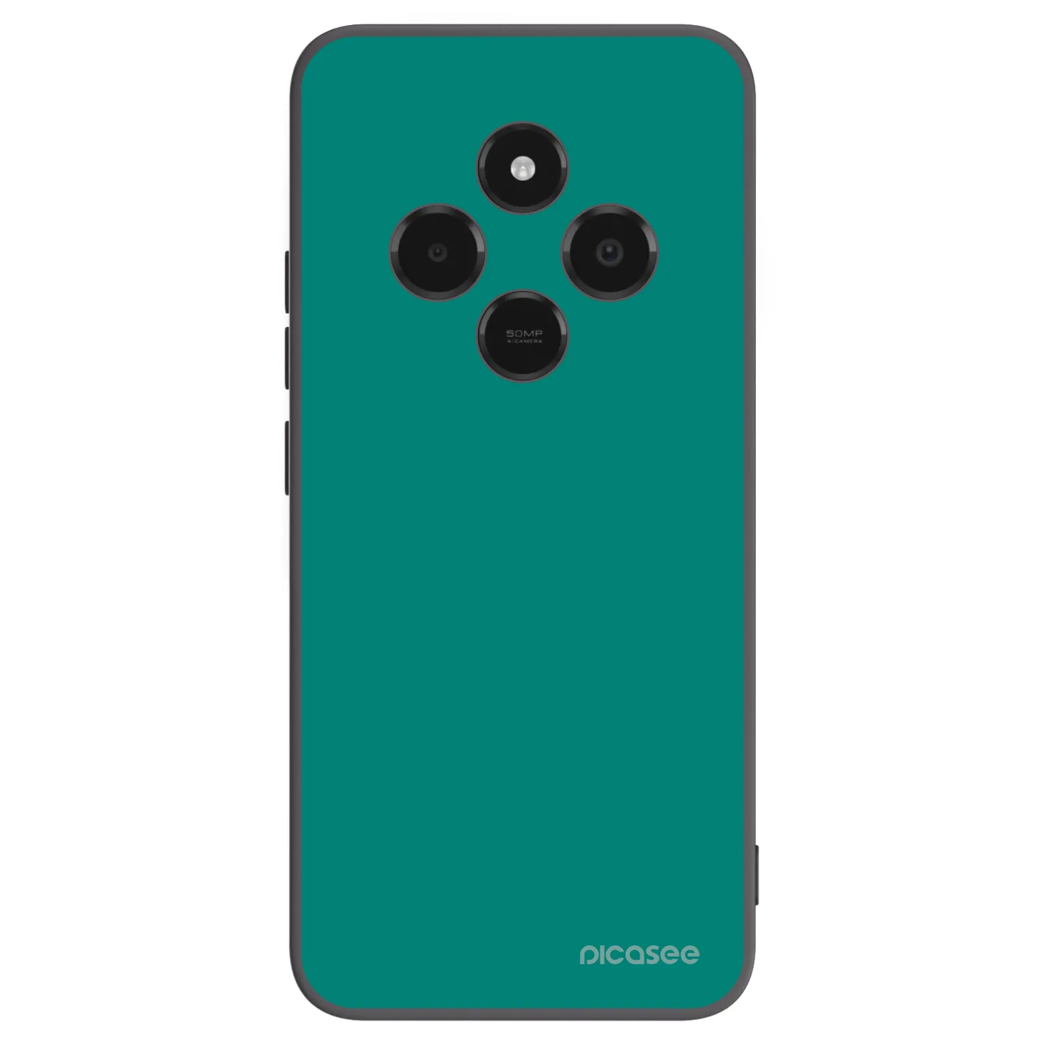 Picasee silikonový černý obal pro Xiaomi Poco C75 - Emerald Mist