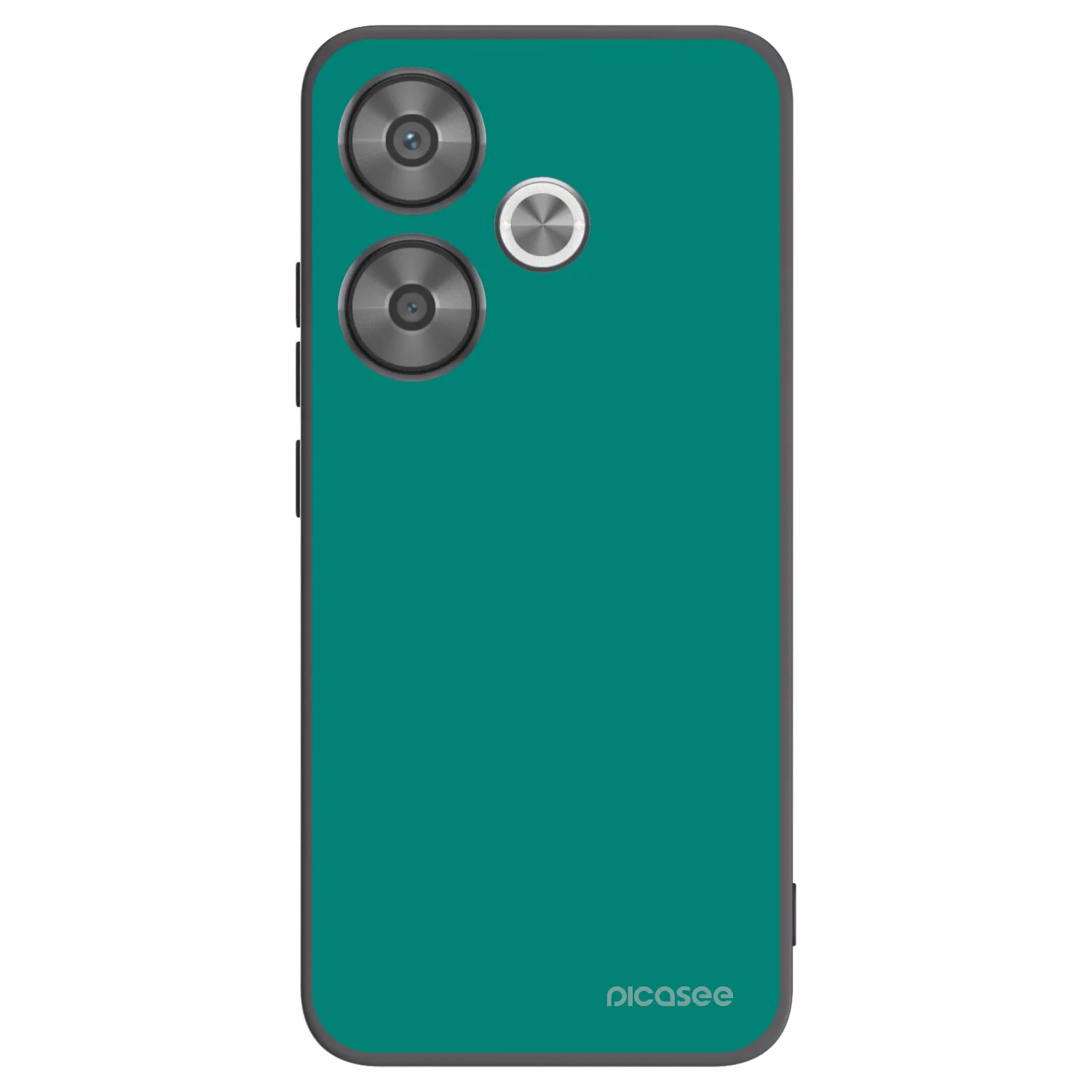 Picasee silikonový černý obal pro Xiaomi Poco F6 - Emerald Mist