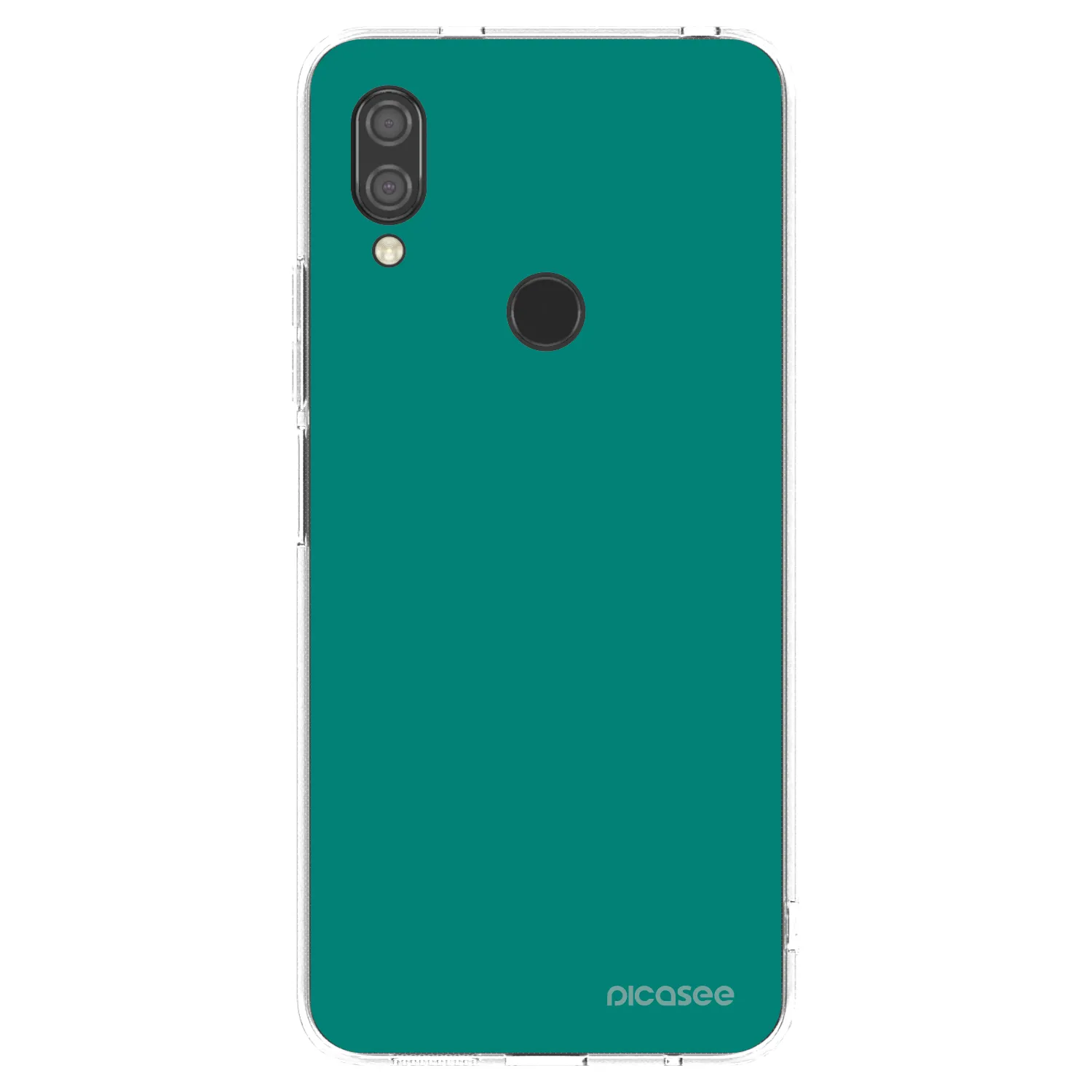 Picasee silikonový průhledný obal pro Xiaomi Redmi 7 - Emerald Mist