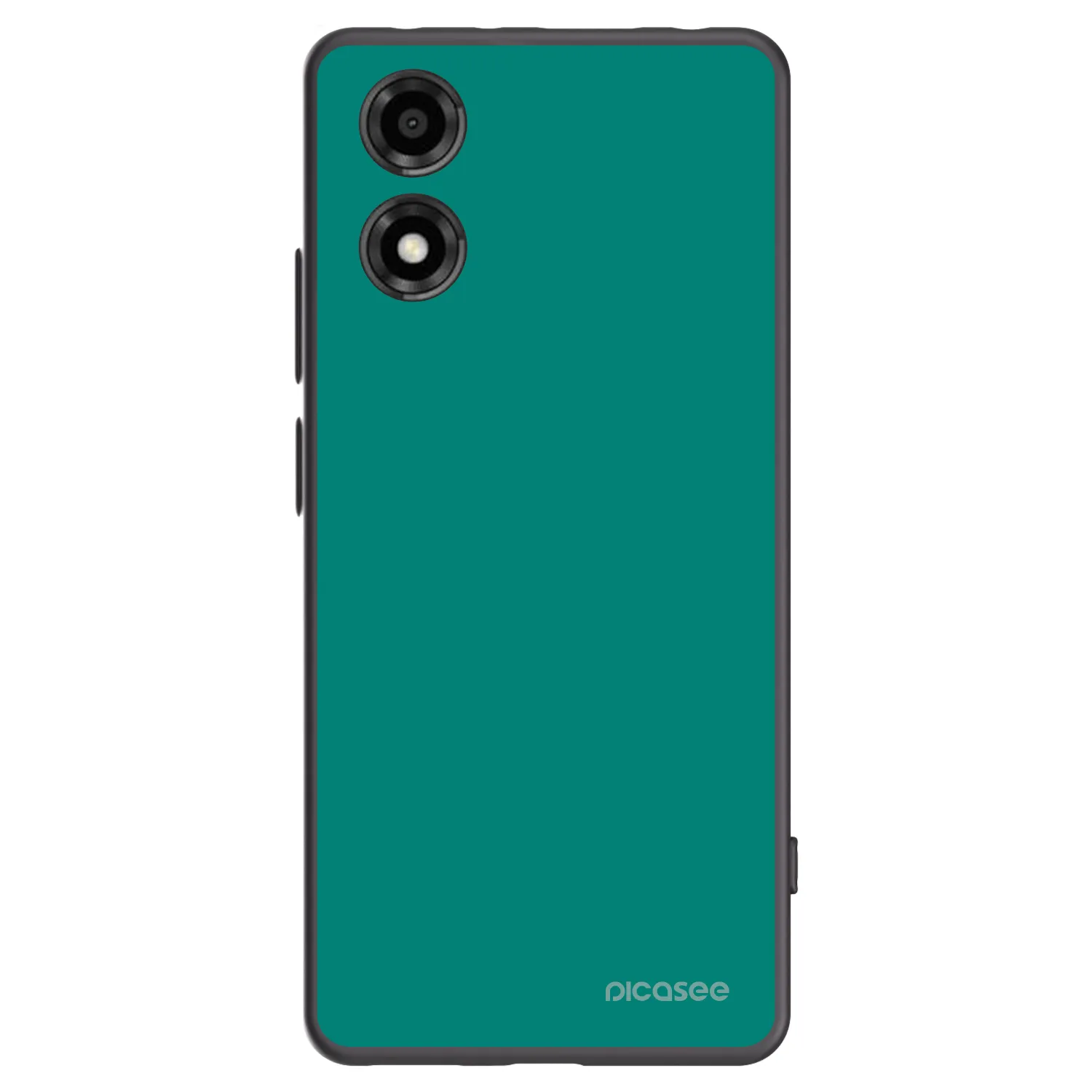 Picasee silikonový černý obal pro Motorola Moto E14 - Emerald Mist