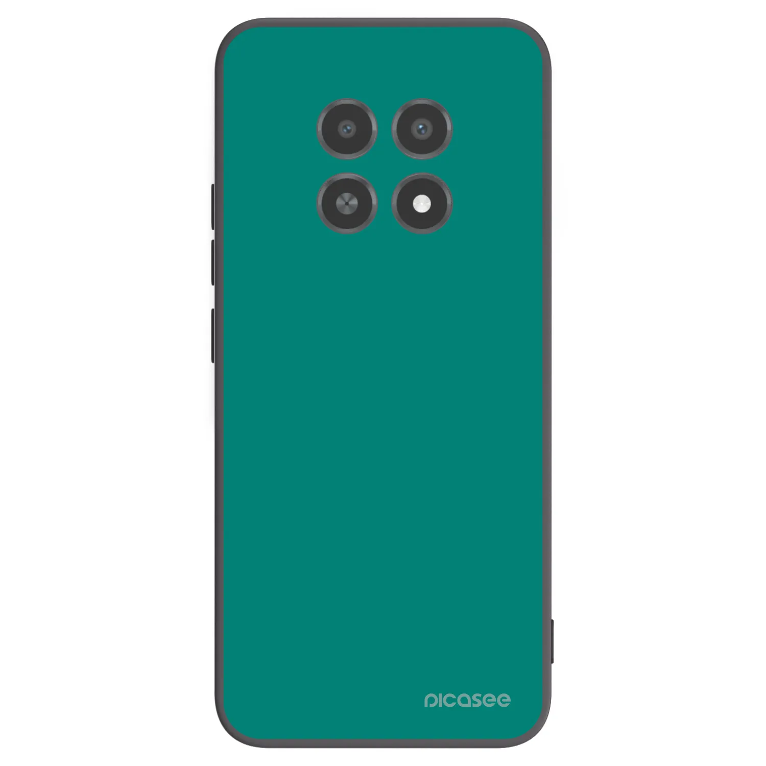 Picasee silikonový černý obal pro Realme 12X - Emerald Mist