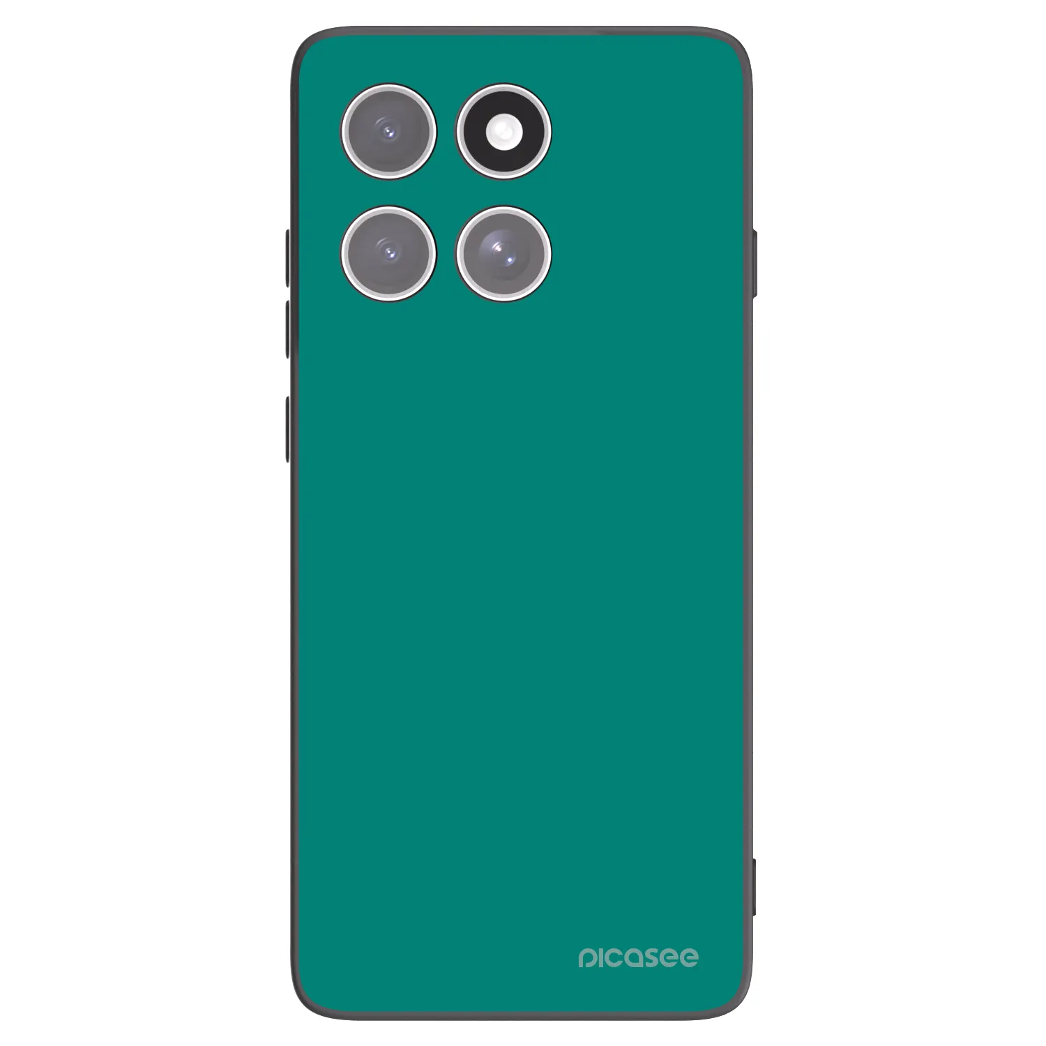 Picasee silikonový černý obal pro Motorola Edge 60 Pro - Emerald Mist