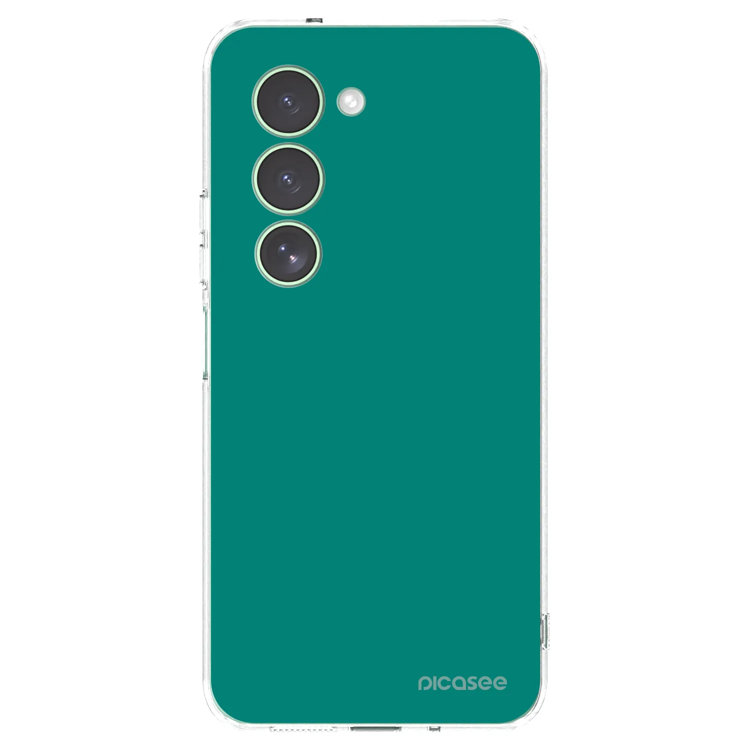 Picasee silikonový průhledný obal pro Xiaomi Redmi 15 5G - Emerald Mist