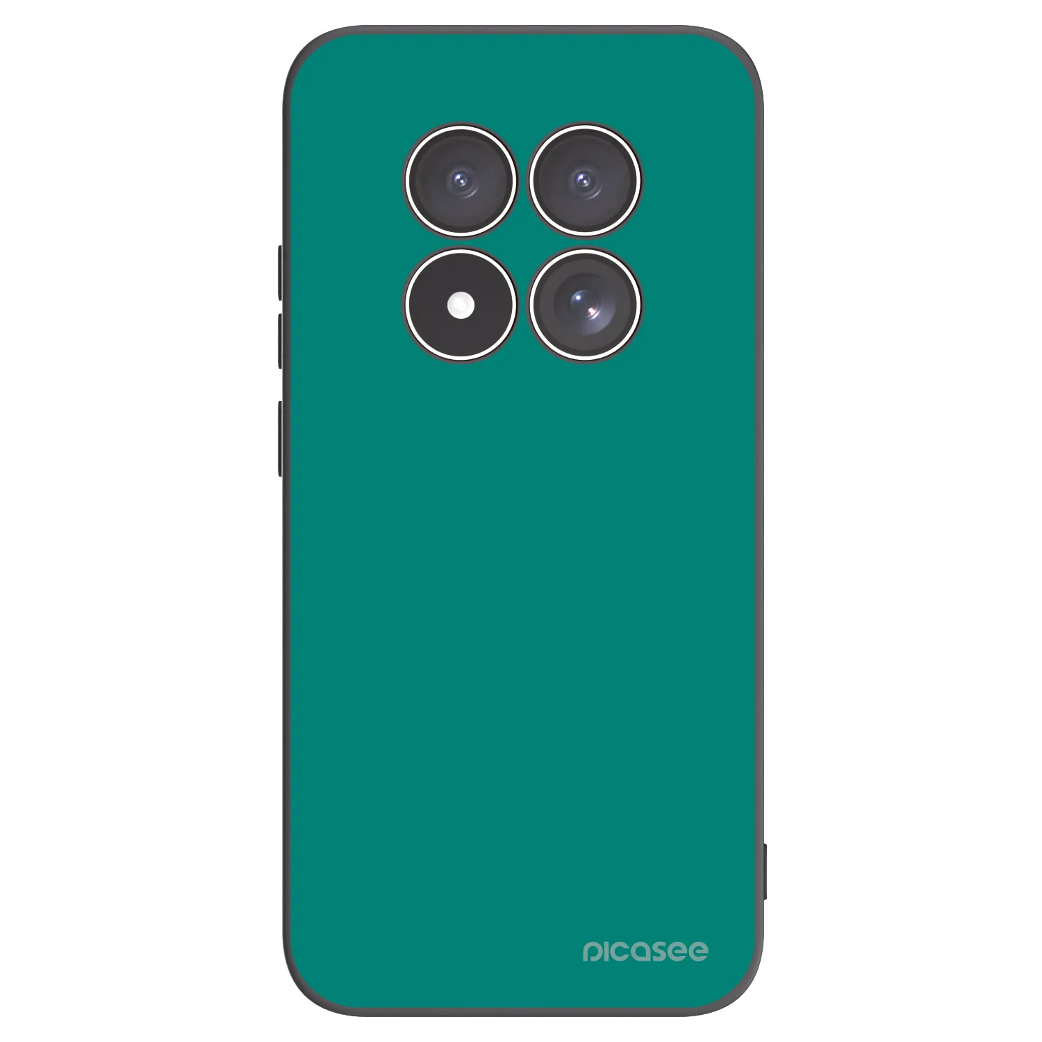 Picasee silikonový černý obal pro Xiaomi Redmi Note 15 Pro 4G - Emerald Mist