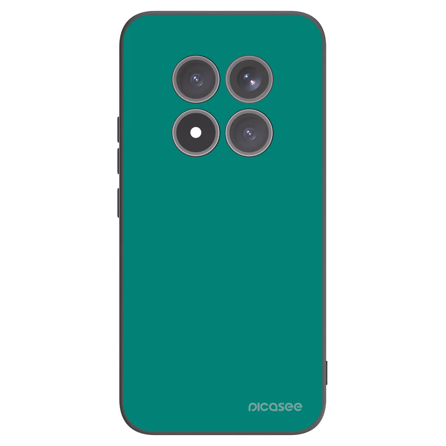 Picasee silikonový černý obal pro Xiaomi Redmi Note 15 Pro+ - Emerald Mist