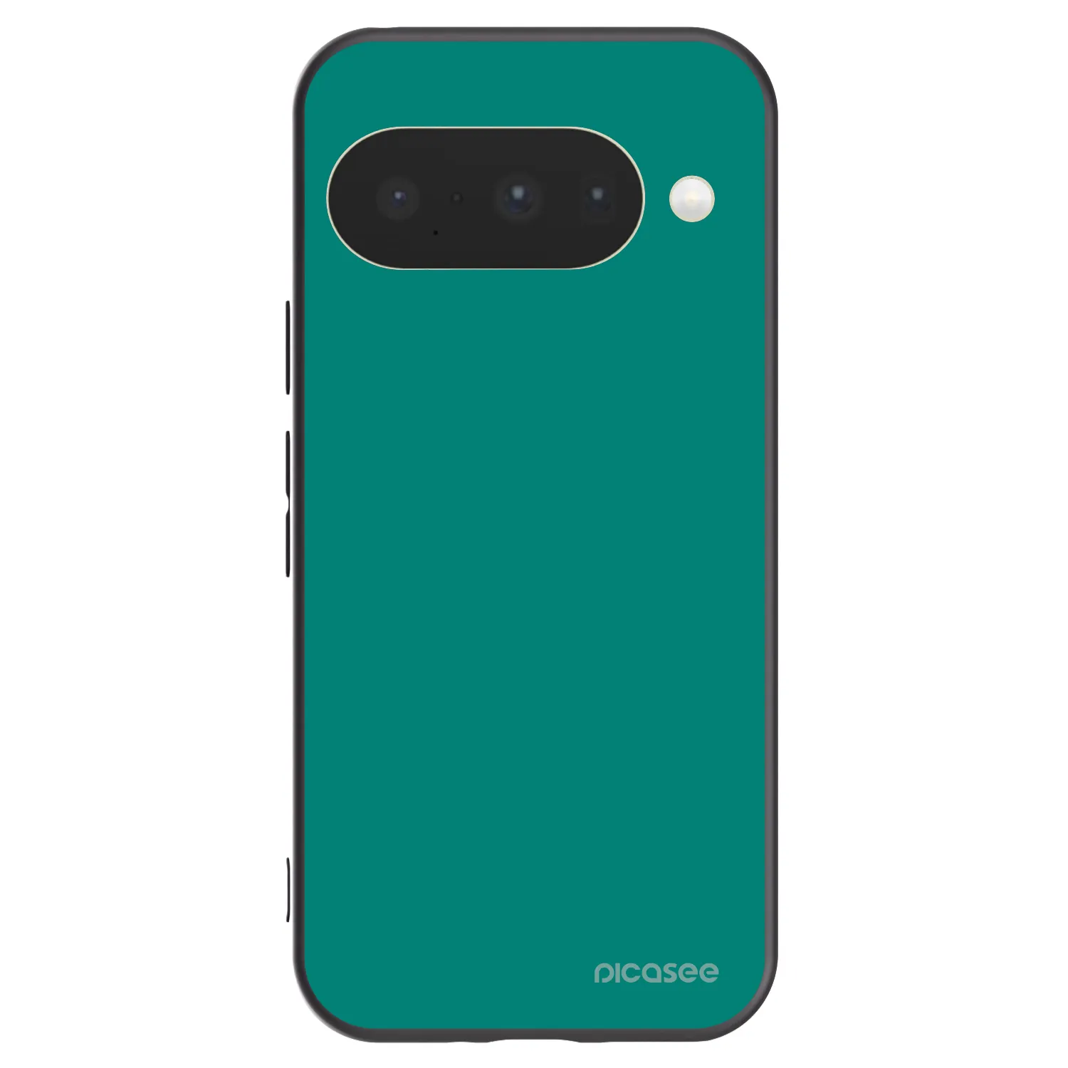 Picasee silikonový černý obal pro Google Pixel 10 - Emerald Mist