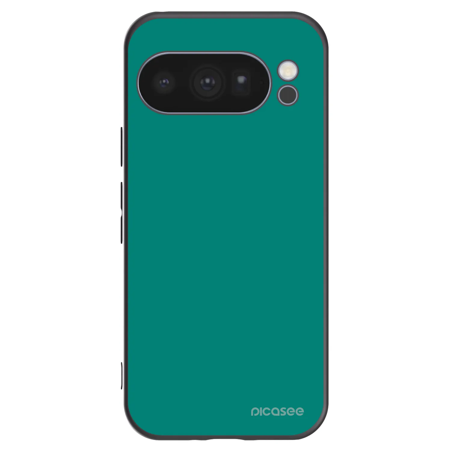 Picasee silikonový černý obal pro Google Pixel 10 Pro - Emerald Mist