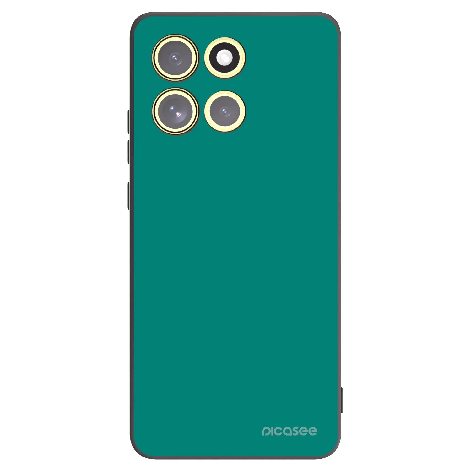 Picasee silikonový černý obal pro Motorola Moto G86 Power 5G - Emerald Mist