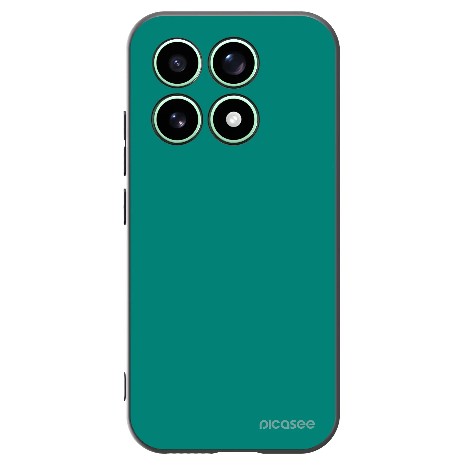 Picasee silikonový černý obal pro Xiaomi 17 - Emerald Mist