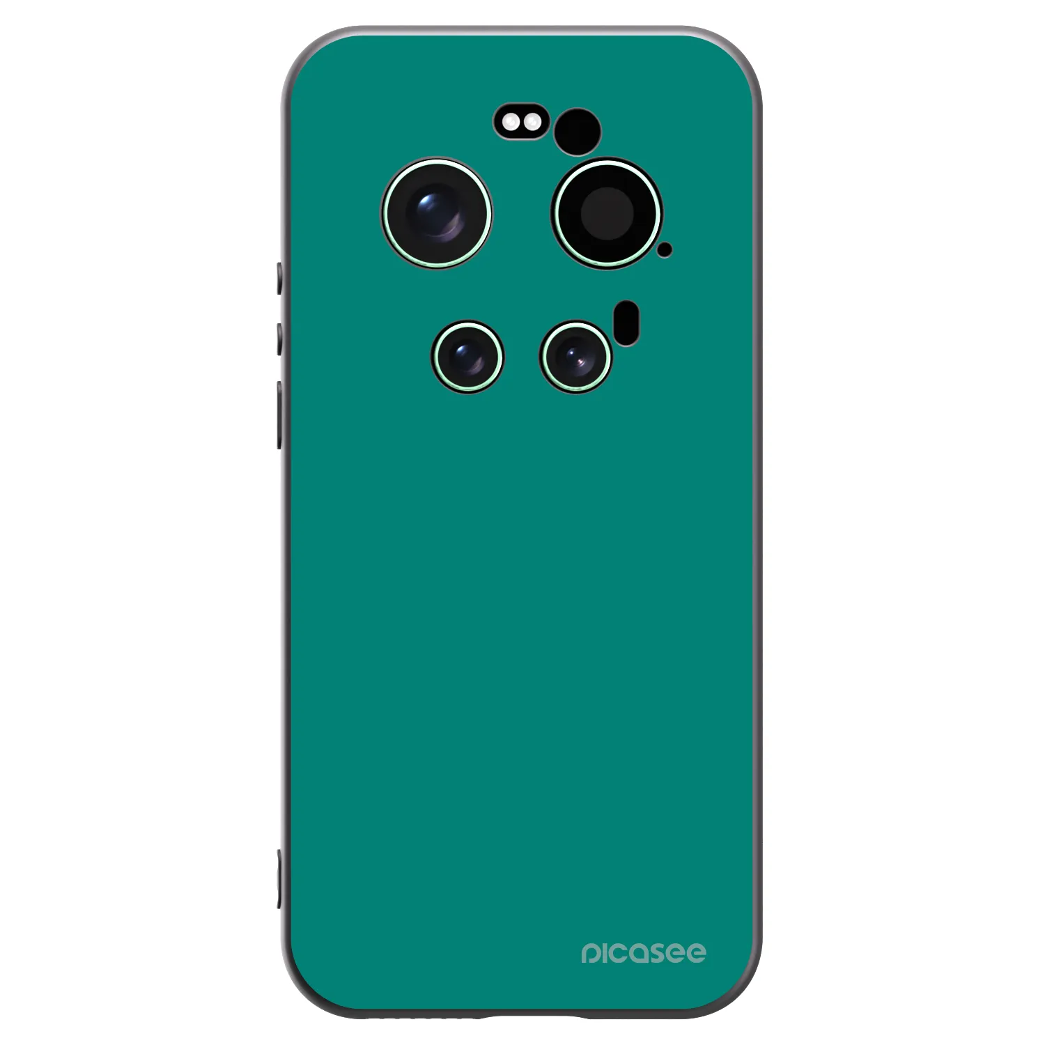 Picasee silikonový černý obal pro Xiaomi 17 Ultra - Emerald Mist