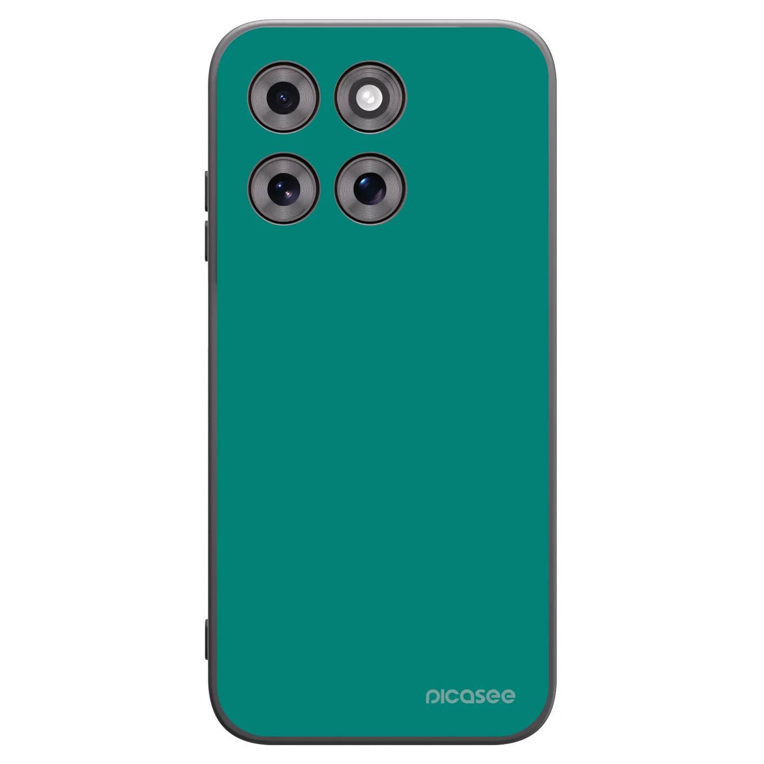 Picasee silikonový černý obal pro Motorola Moto G77 - Emerald Mist