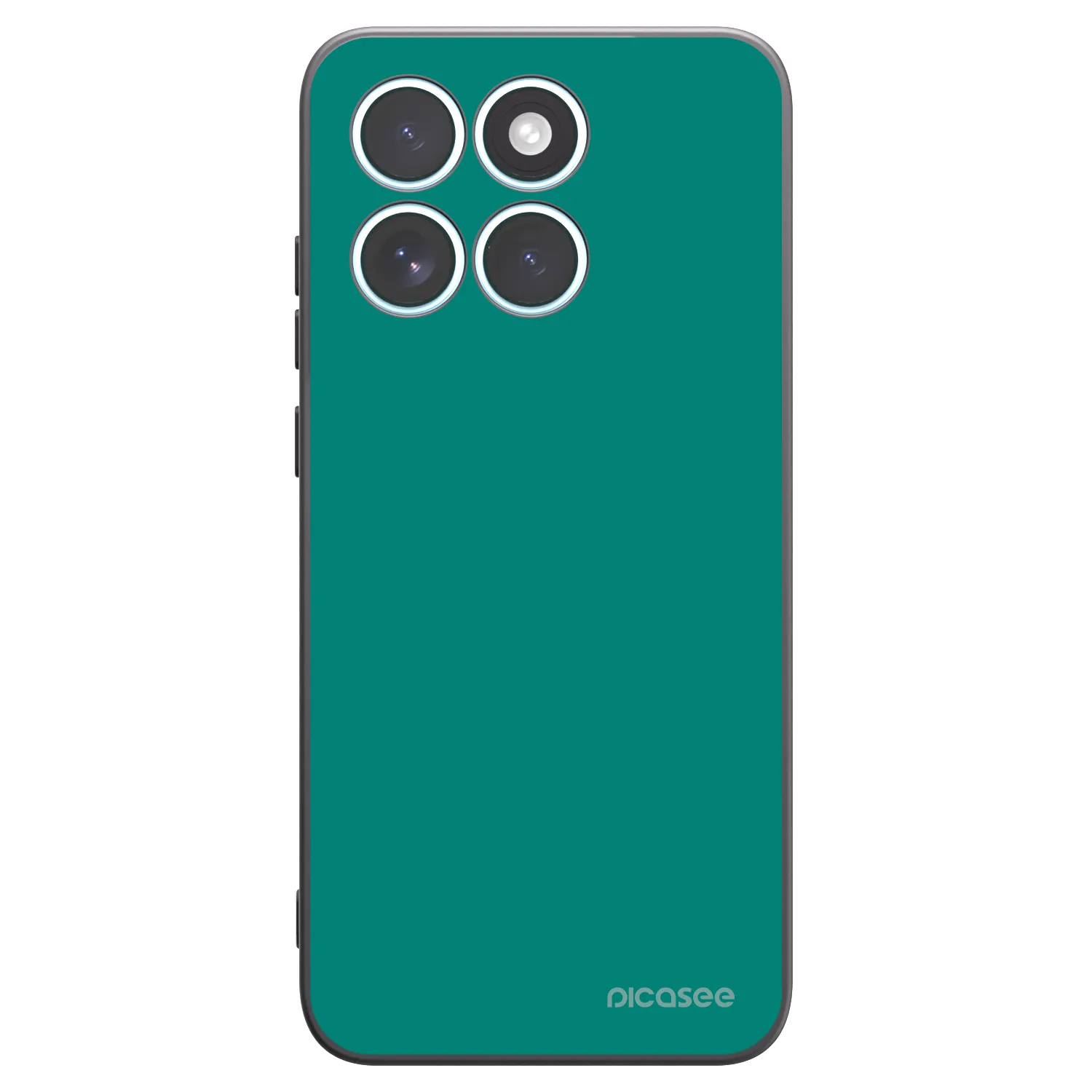 Picasee silikonový černý obal pro Motorola Edge 70 Fusion - Emerald Mist