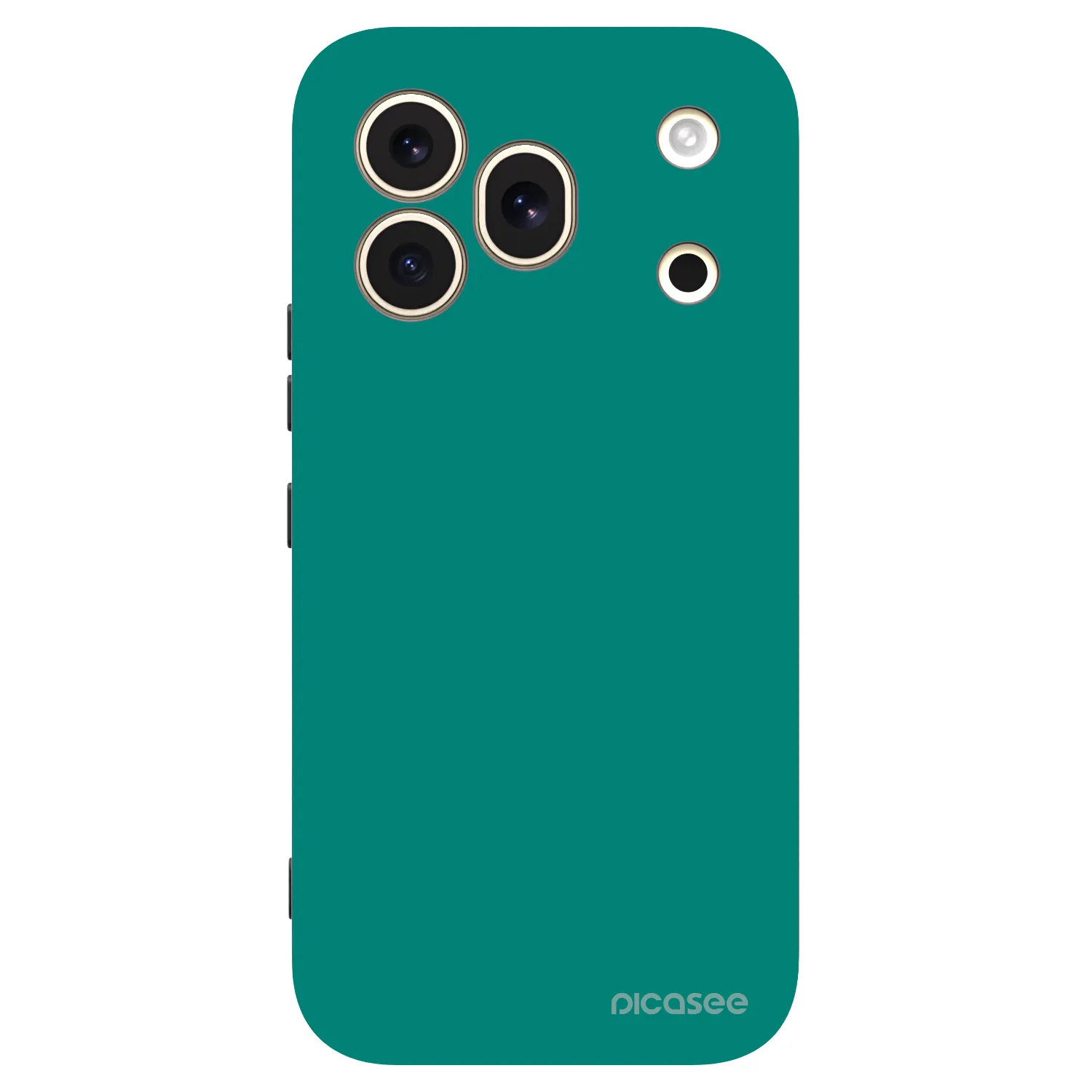 Picasee silikonový černý obal pro Honor 600 Pro - Emerald Mist