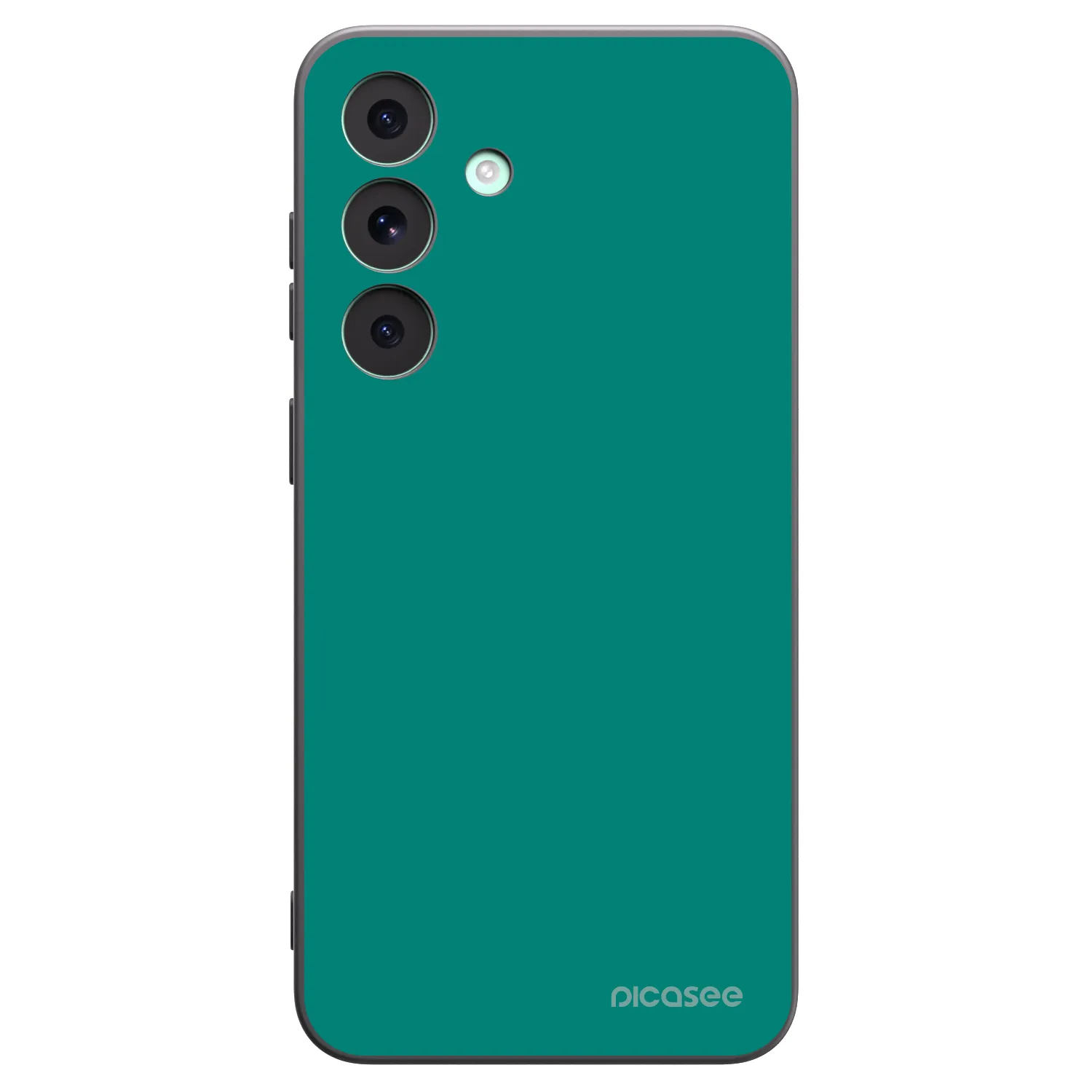 Picasee silikonový černý obal pro Samsung Galaxy S26 FE - Emerald Mist