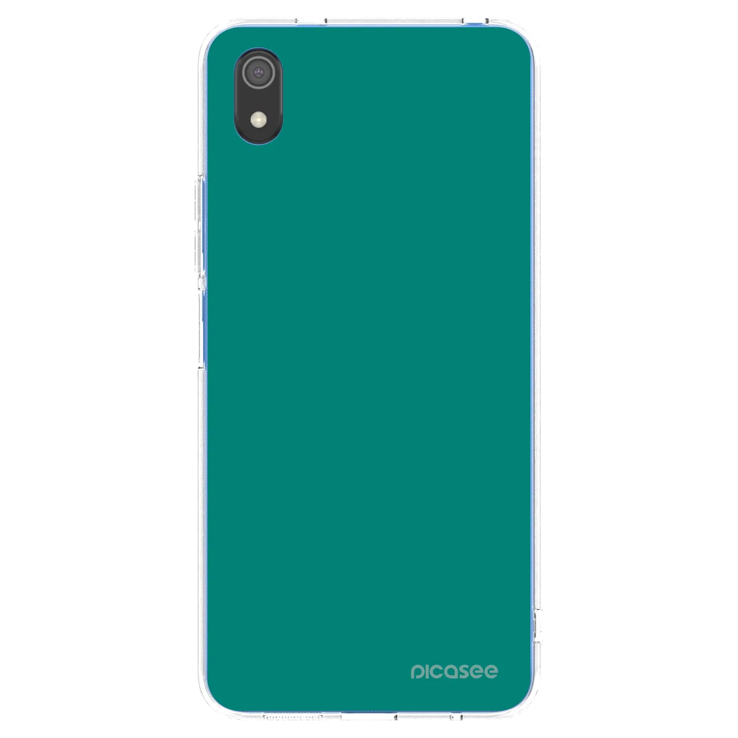 Picasee silikonový průhledný obal pro Xiaomi Redmi 7A - Emerald Mist
