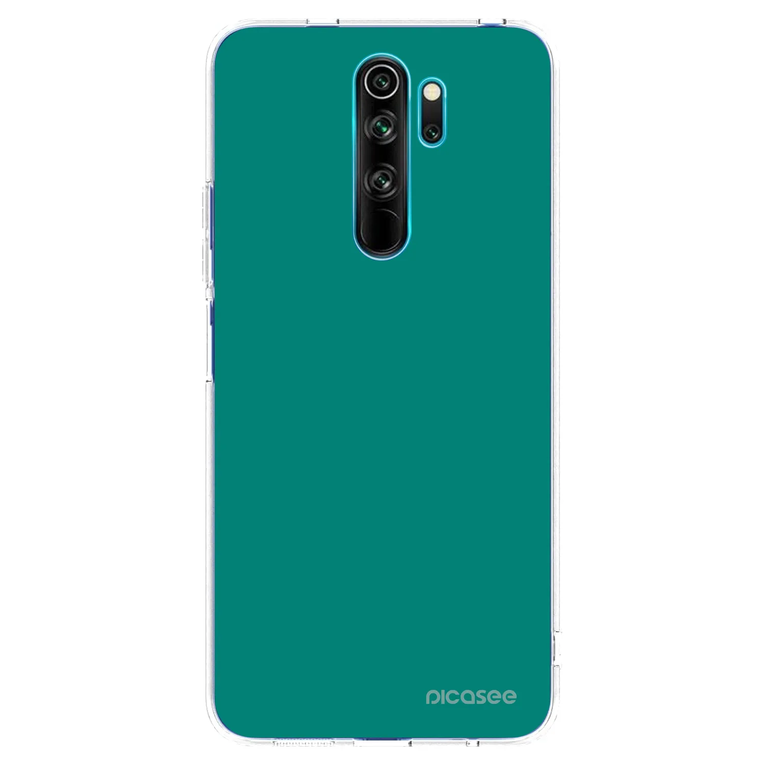 Picasee silikonový průhledný obal pro Xiaomi Redmi Note 8 Pro - Emerald Mist