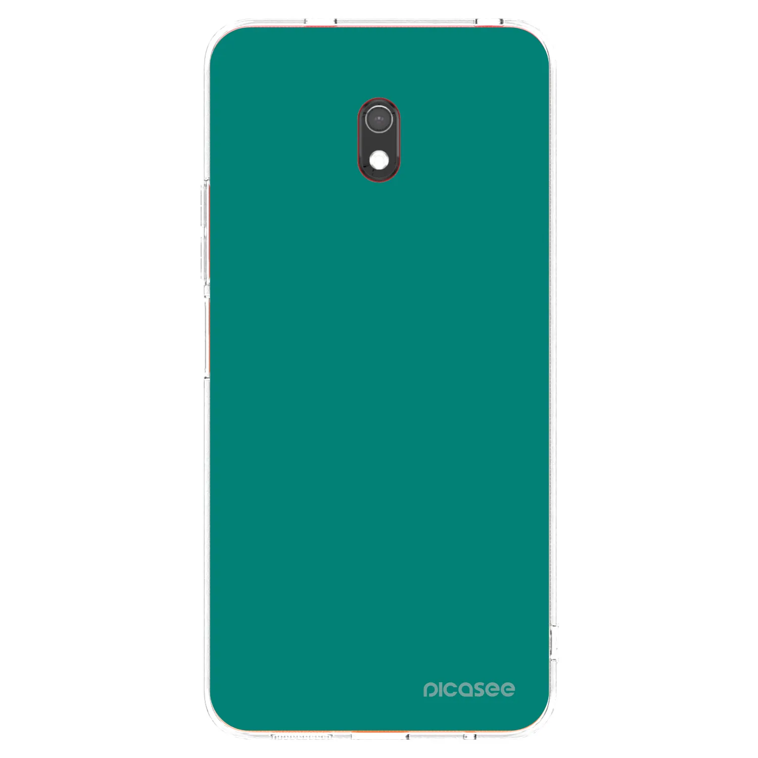 Picasee silikonový průhledný obal pro Xiaomi Redmi 8A - Emerald Mist