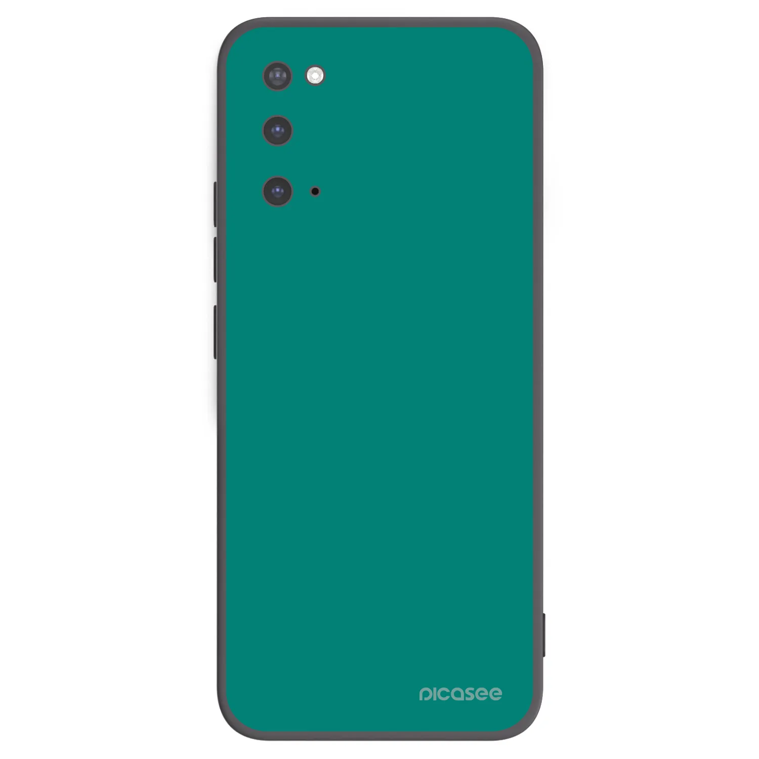Picasee silikonový černý obal pro Samsung Galaxy S20 G980F - Emerald Mist