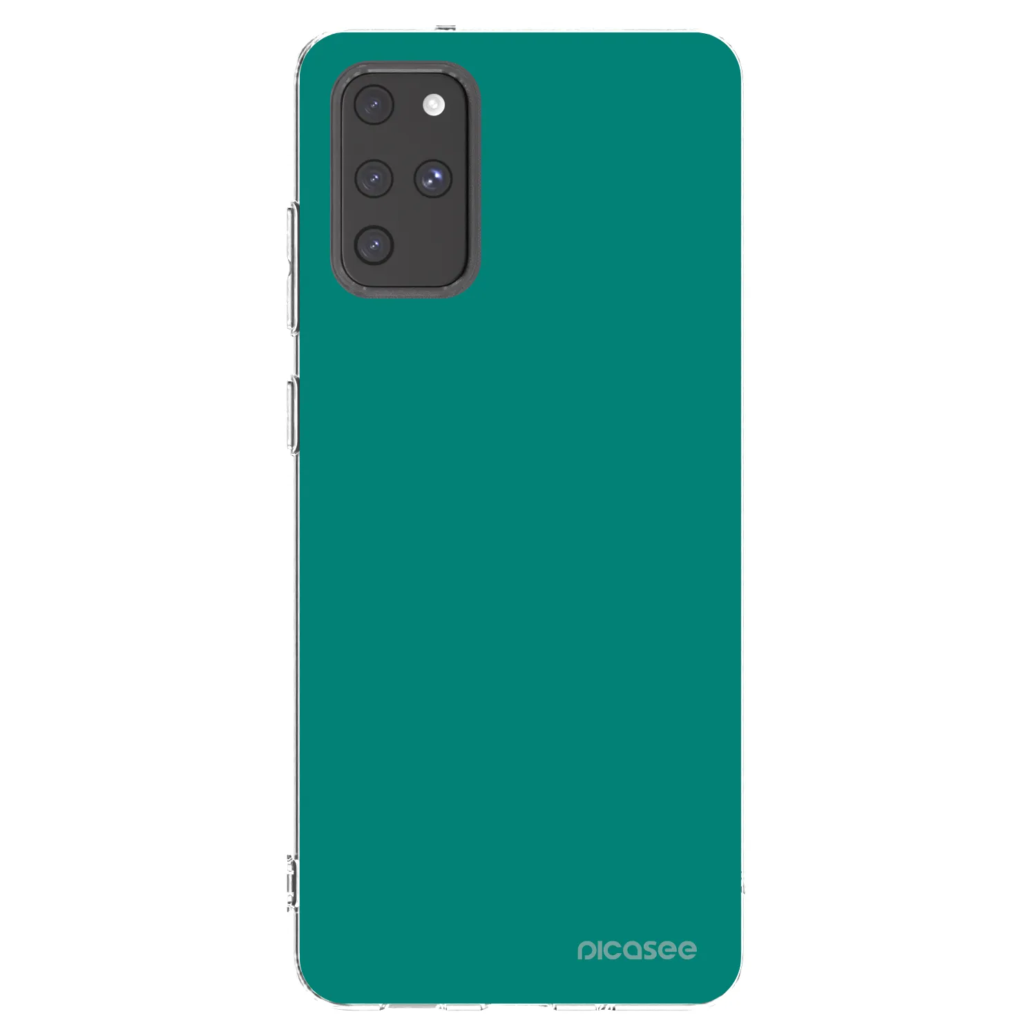 Picasee silikonový průhledný obal pro Samsung Galaxy S20+ G985F - Emerald Mist