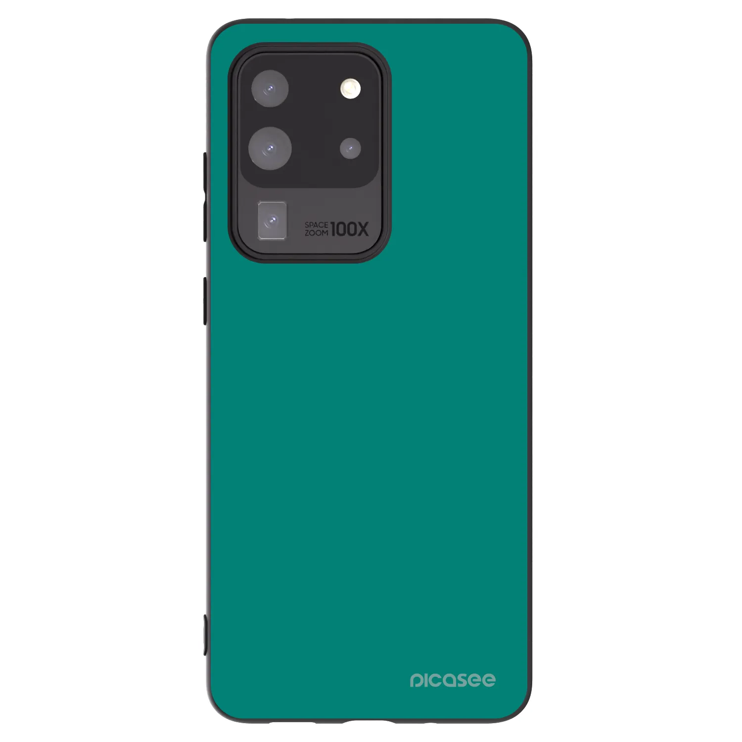 Picasee silikonový černý obal pro Samsung Galaxy S20 Ultra 5G G988F - Emerald Mist