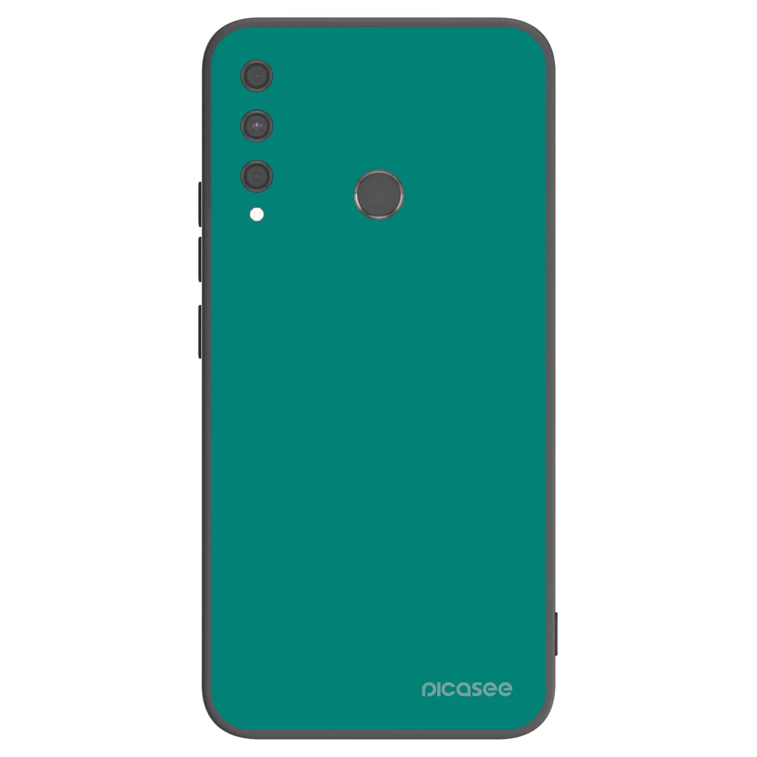 Picasee silikonový černý obal pro Huawei P40 Lite E - Emerald Mist