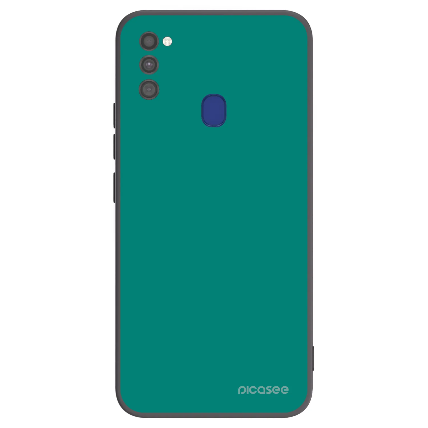 Picasee silikonový černý obal pro Samsung Galaxy M21 M215F - Emerald Mist