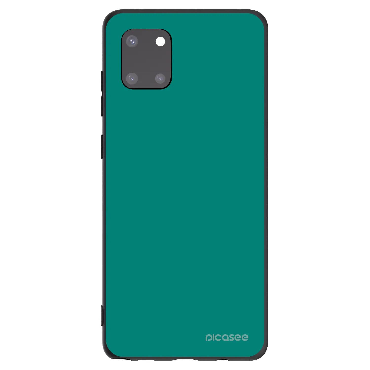 Picasee silikonový černý obal pro Samsung Galaxy Note 10 Lite N770F - Emerald Mist