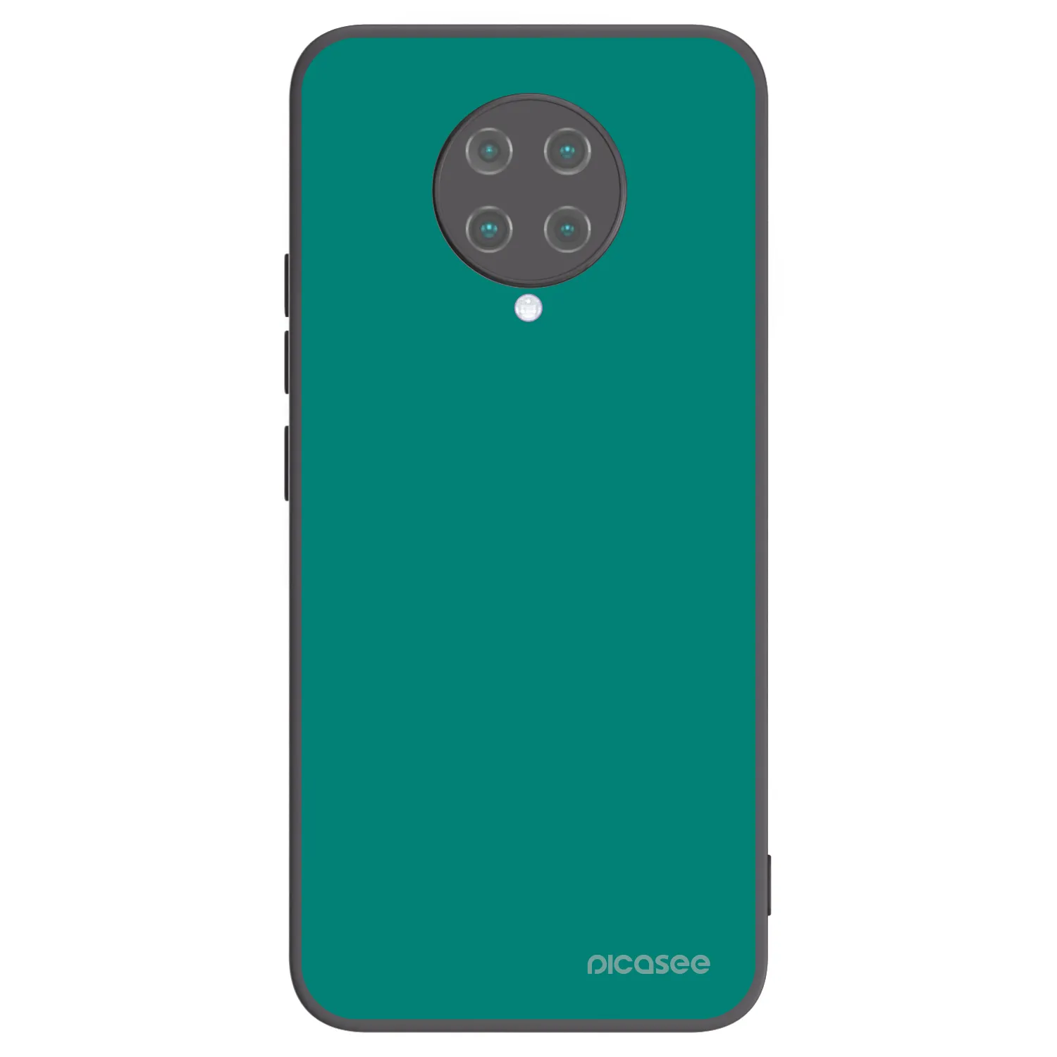 Picasee silikonový černý obal pro Xiaomi Poco F2 Pro - Emerald Mist