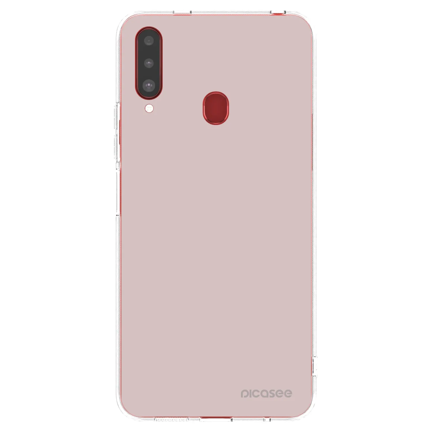 Picasee silikonový průhledný obal pro Samsung Galaxy A20s - Fantasy Fade