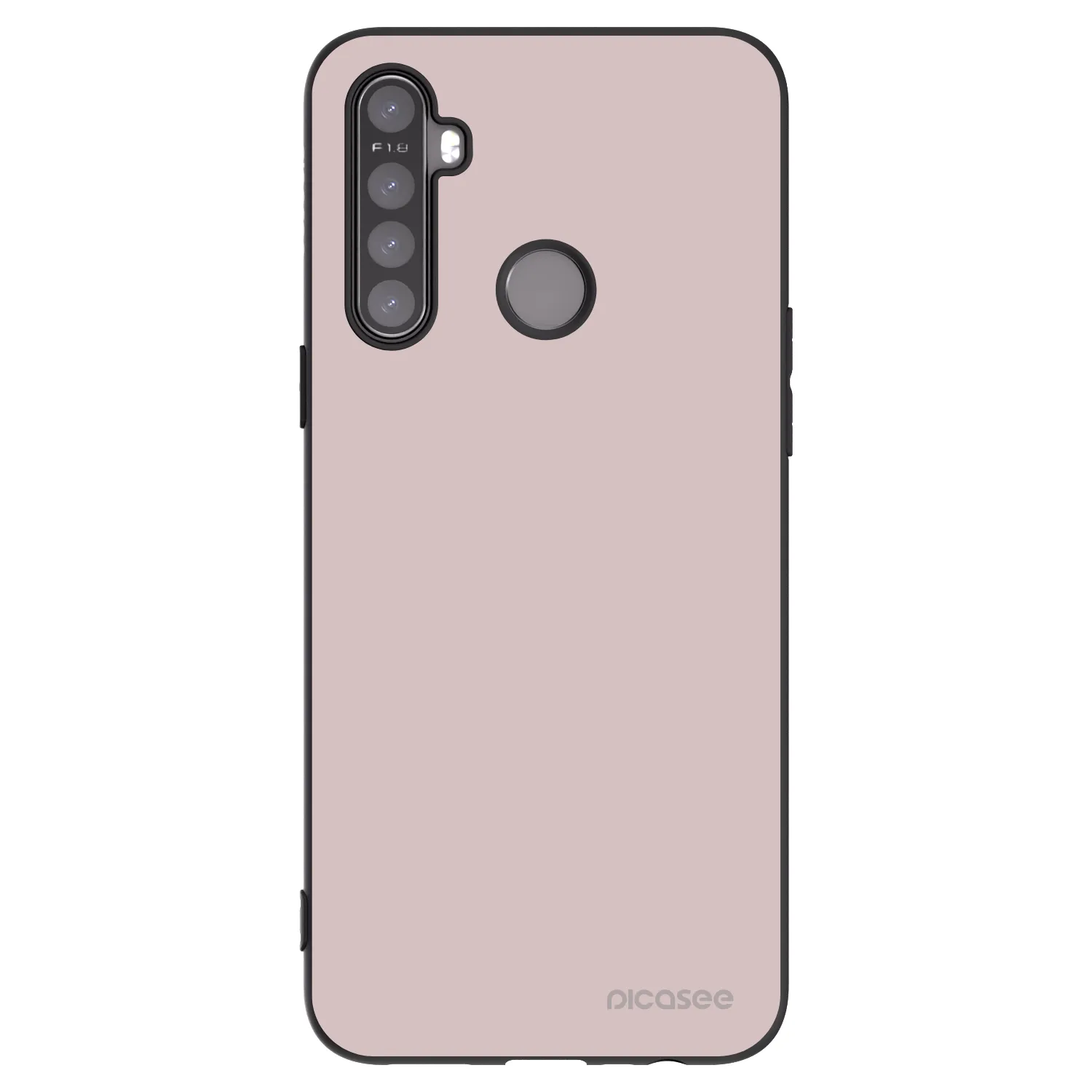 Picasee silikonový černý obal pro Realme 5 - Fantasy Fade