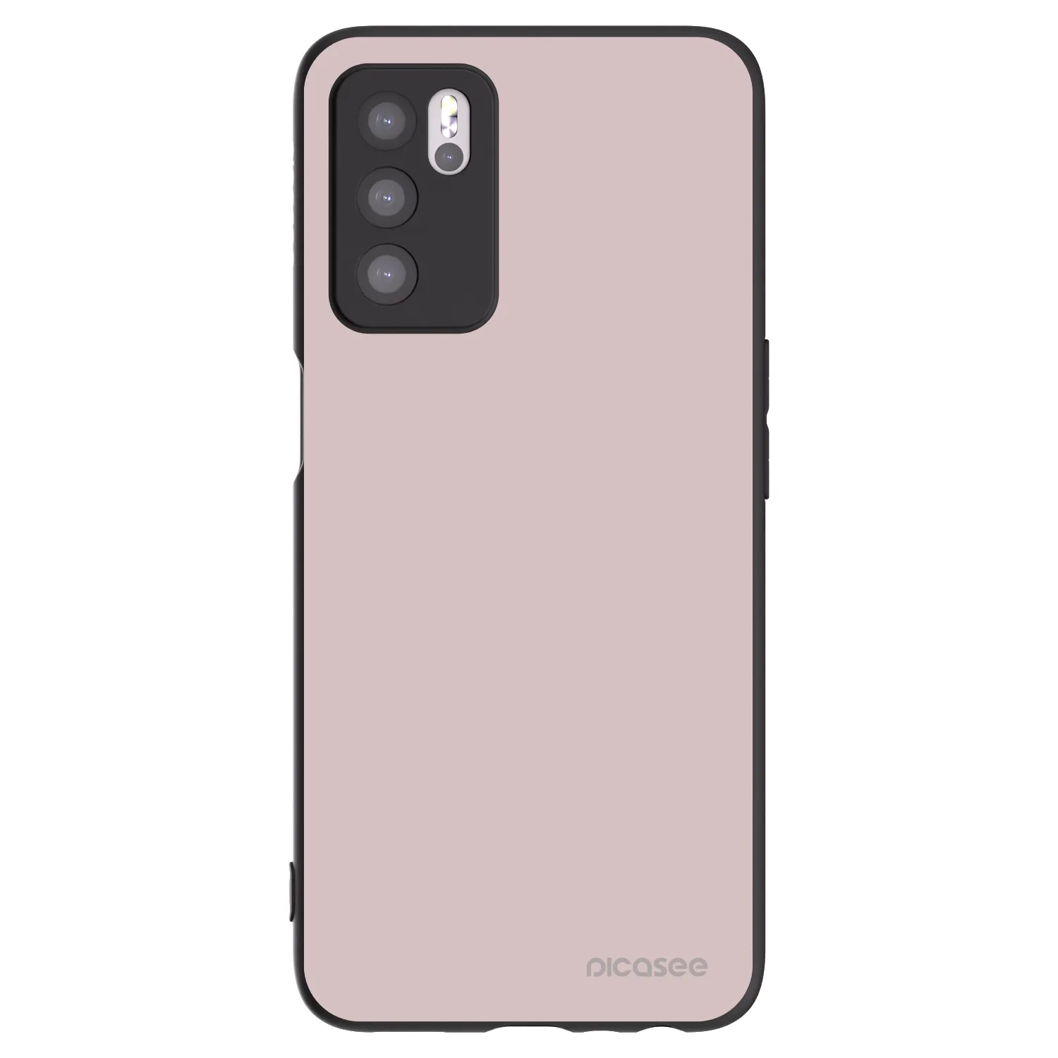 Picasee silikonový černý obal pro OPPO A16s - Fantasy Fade