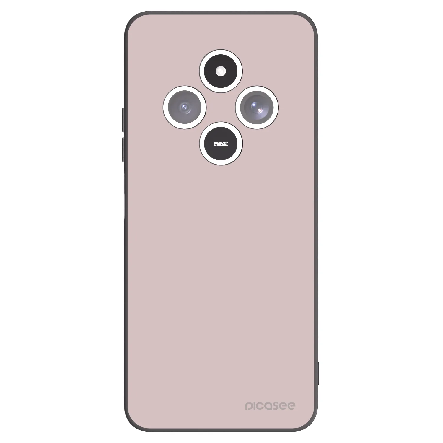 Picasee silikonový černý obal pro Xiaomi Redmi 14C - Fantasy Fade