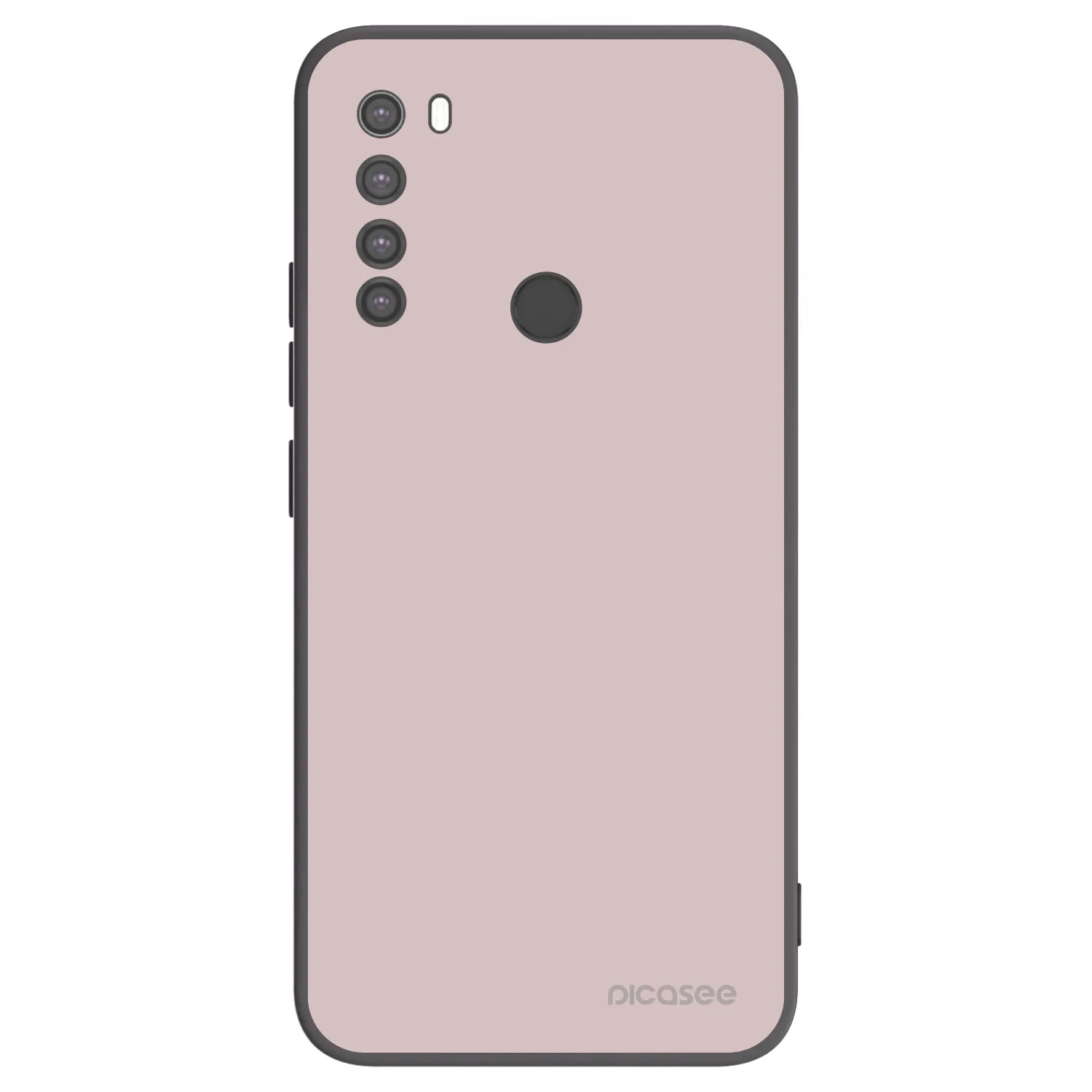 Picasee silikonový černý obal pro Xiaomi Redmi Note 8 - Fantasy Fade