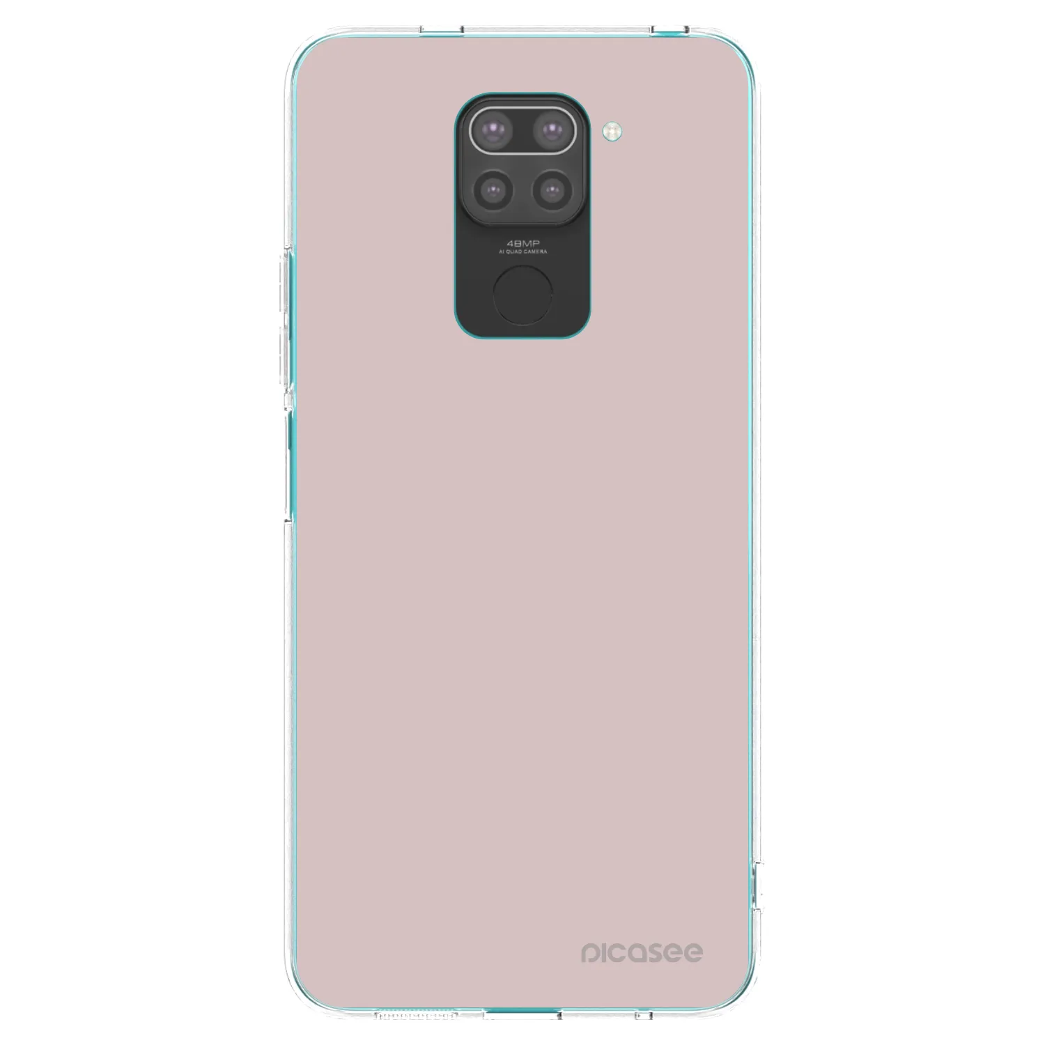 Picasee silikonový černý obal pro Xiaomi Redmi Note 9 - Fantasy Fade