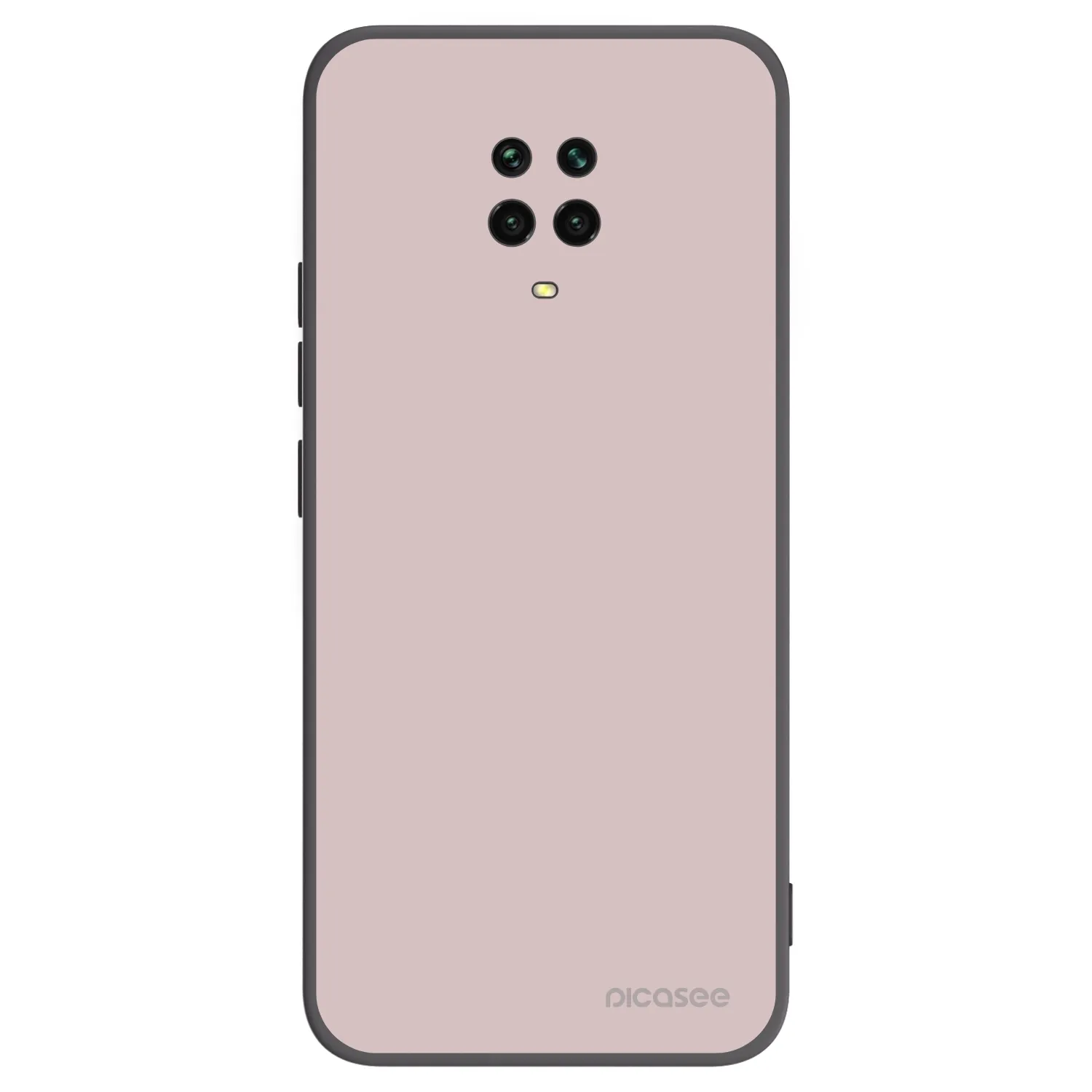 Picasee silikonový černý obal pro Xiaomi Redmi Note 9S - Fantasy Fade