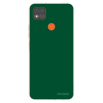 Picasee silikonový průhledný obal pro Xiaomi Redmi 9C - Green Gleam
