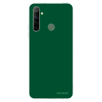 Picasee silikonový průhledný obal pro Realme 6i - Green Gleam