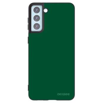 Picasee silikonový černý obal pro Samsung Galaxy S21+ 5G G996F - Green Gleam