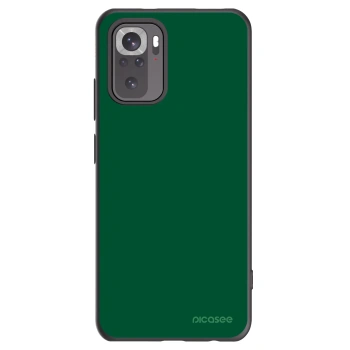 Picasee silikonový černý obal pro Xiaomi Redmi Note 10S - Green Gleam
