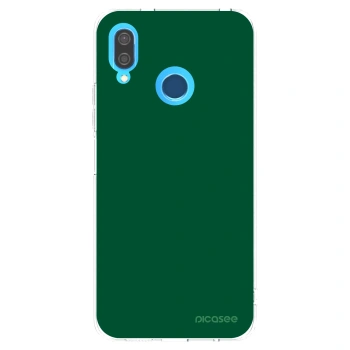 Picasee silikonový průhledný obal pro Huawei P20 Lite - Green Gleam