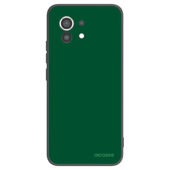 Picasee silikonový černý obal pro Xiaomi Mi 11 - Green Gleam