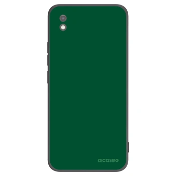 Picasee silikonový černý obal pro Xiaomi Redmi 9AT - Green Gleam