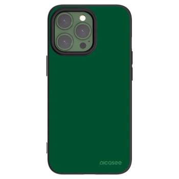 Picasee silikonový černý obal pro Apple iPhone 13 Pro - Green Gleam