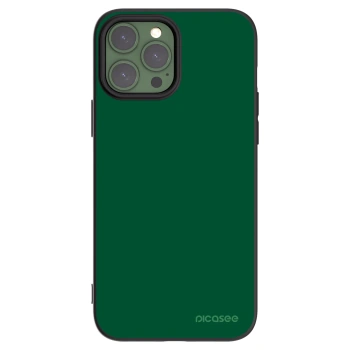 Picasee silikonový černý obal pro Apple iPhone 13 Pro Max - Green Gleam