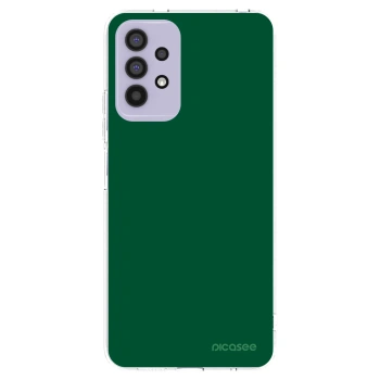 Picasee silikonový průhledný obal pro Samsung Galaxy A32 4G SM-A325F - Green Gleam