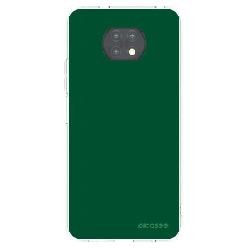 Picasee silikonový průhledný obal pro Xiaomi Redmi Note 9T - Green Gleam