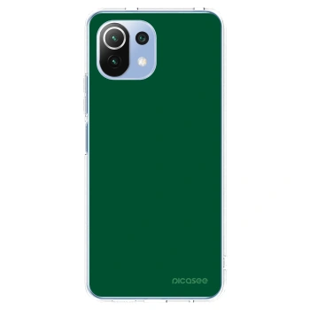 Picasee silikonový průhledný obal pro Xiaomi 11 Lite 5G NE - Green Gleam
