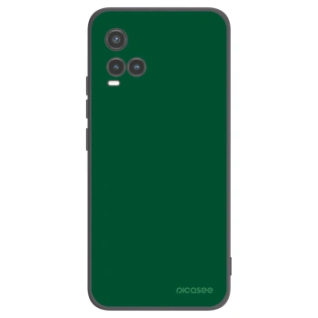 Picasee silikonový černý obal pro Vivo Y33s - Green Gleam